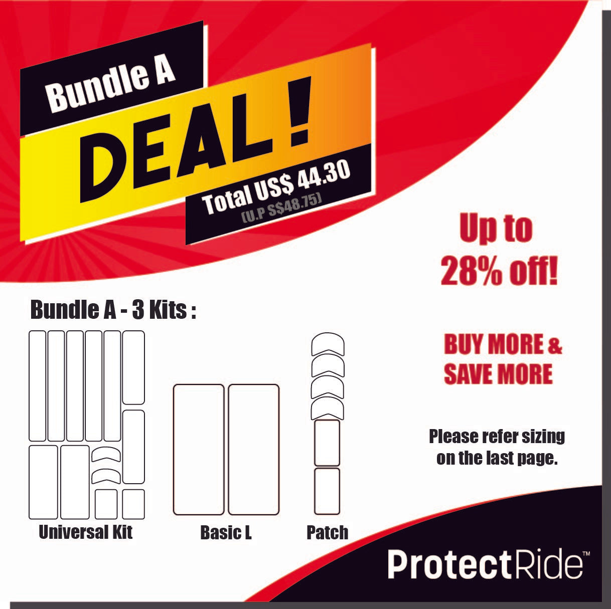 Bike Frame Protection - Bundle Deal A