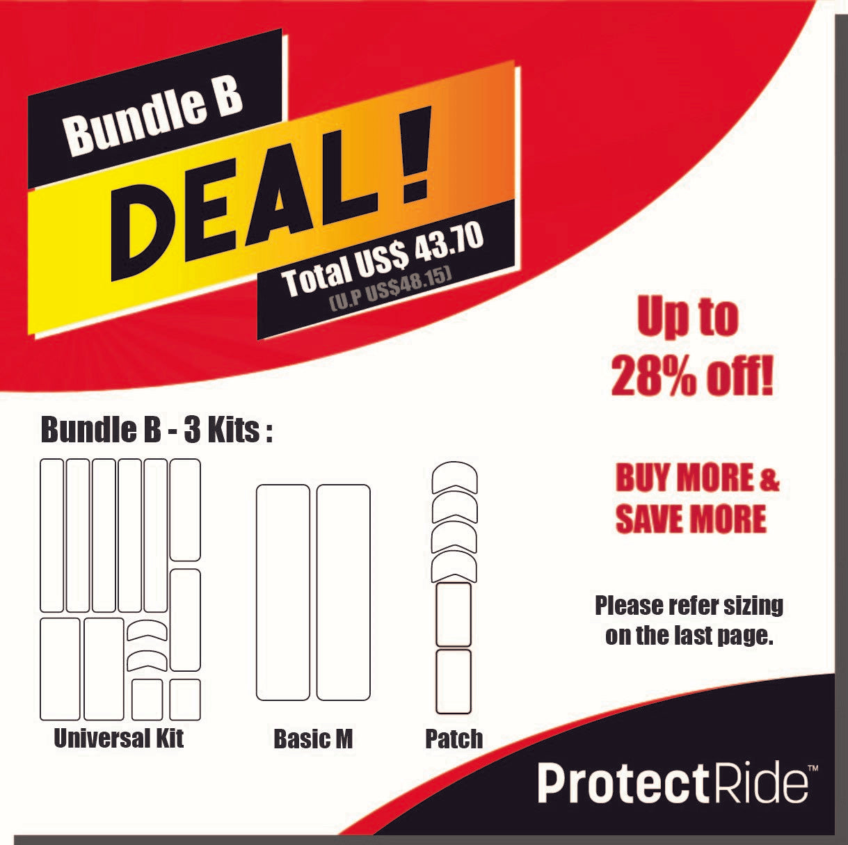 Bike Frame Protection - Bundle Deal B
